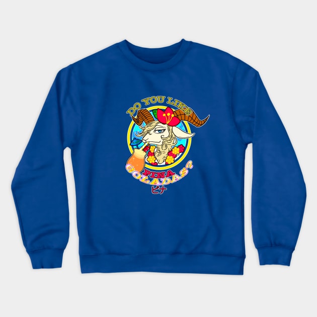 BEASTARS! DO YOU LIKE PINA COLADAS Crewneck Sweatshirt by Angsty-angst